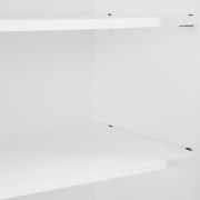 Crosley Furniture Shoreline Coastal Pantry Storage Cabinet with Shelves, Kitchen, Dining, or Laundry Room