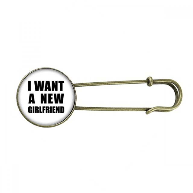 Quiero una nueva novia EsES Broche De Broche De Metal Antiguo Unbranded M