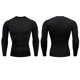 thumbnail image 4 of Ropa deportiva europea y americana para hombre, camiseta profesional de secado rápido, mallas elásticas para correr, ropa deportiva para maratón, 4 of 6