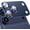 Deep Blue, variant on 1Pcs Camera Lens Protector Compatible with iPhone 17 Pro Max Camera Lens Protector Not Easy to Break,Strong Adsorption, Case-Friendly, Metal Tempered Glass Rear Camera Screen Cover