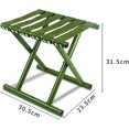thumbnail image 2 of Portable Folding Stool,foldable Outdoor Camping Stool Lightweight Steel Camp Stools Seat,foldable Stool, 2 of 5