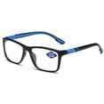 thumbnail image 3 of Gafas de lectura deportivas de montura grande para hombres y mujeres, gafas de lectura con luz dual anti-azul, gafas para presbicia TR con revestimiento de resina HD, 3 of 4
