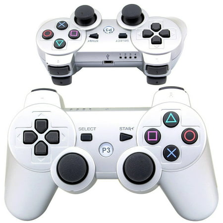 PS3 controller Wireless Bluetooth Double Shock Sixaxis Remote Gamepad for Sony (Best Console Controller 2019)