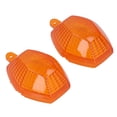 thumbnail image 3 of Turn  Lens, Dustproof Front Blinker Lens Smooth Impact Resistant  for Motorcycle Black,White,Yellow, 3 of 7