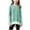 Green, variant on Girls Long Sleeve Blouses Lace Hem Casual Crew Neck Loose T-Shirt Fall Winter Shirt for Girls