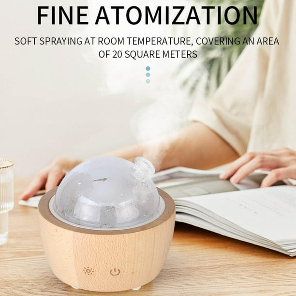 Difusor de aceite esencial de luz fragancias nebulizadoras