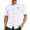 White, variant on Mens Button Down Shirt Summer Tee Loose Button down Shirt Basketball Shirts Men Shirts Bulk Stage Clothes Musicians Mens T Rose Men Pack of Tee for Romper Men's Casual Slim Fit Black M