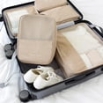 thumbnail image 3 of Bolsa De Tela Oxford Para Zapatos, Bolsa De Viaje Para Zapatos, Organizador Portátil A Prueba De Lluvia, Bolsa De Almacenamiento Para Zapatos, Capacidad Para 3 Pares De Zapatos Guardurnaity OD015291-02, 3 of 6