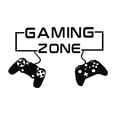 thumbnail image 2 of Adhesivos de pared Gaming Zone con dibujos animados para mando de juegos de PVC, 30 x 50 cm, 2 of 3