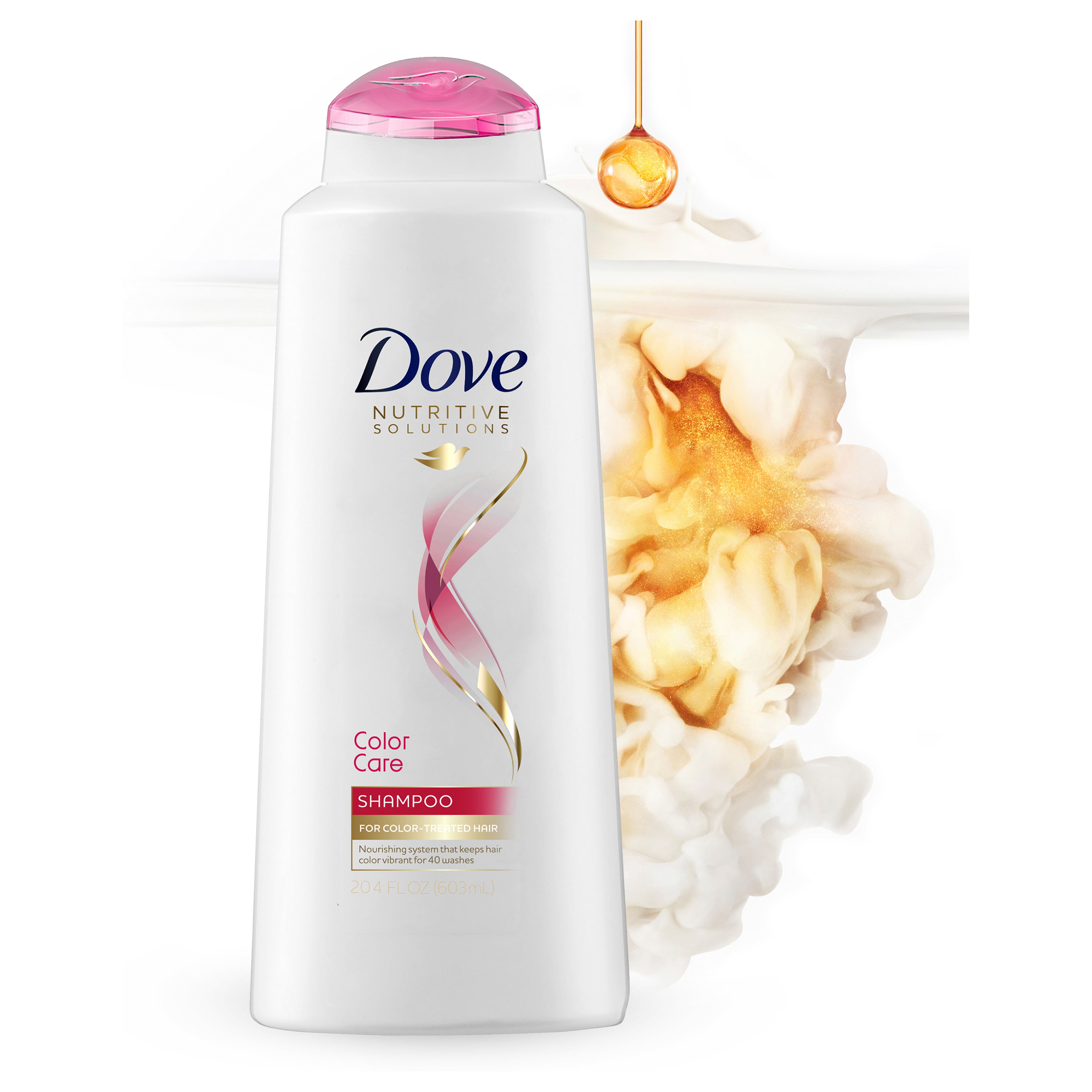 Kan ignoreres Afvise Krigsfanger Dove Nutritive Solutions Color Protect Sulfate-Free Color Care Shampoo  Lasting Color Vibrancy for Color Treated Hair 20.4 oz - Walmart.com