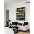thumbnail image 4 of Marmont Hill - "Tetris" Painting Print on Natural Pine Wood, 4 of 5