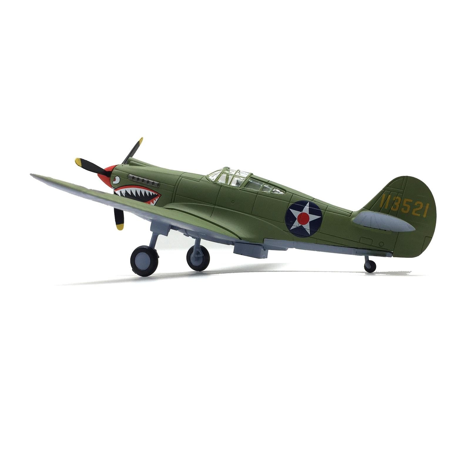 1/72 Scale American P40 Fighter Attack Plane Diecast Military Model Metal Airplane Models for Collection Gift