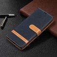 thumbnail image 5 of Stylish Denim Patchwork Flip Cover Wallet Case for Xiaomi Redmi Note 12 Series & Redmi Note 10 Series - Card Stand Slot Phone Cover, 5 of 5