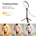 thumbnail image 4 of Andoer Kit de Lumière Anneau LED 6 Pouces avec 1 *, 4 of 8