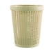 thumbnail image 1 of Bote de Basura con Bolsa de Basura de Imitación de Ratán Redondo de Plástico Cesto de Basura para el Hogar Sin Tapa Cesto de Basura Verde L, 1 of 6