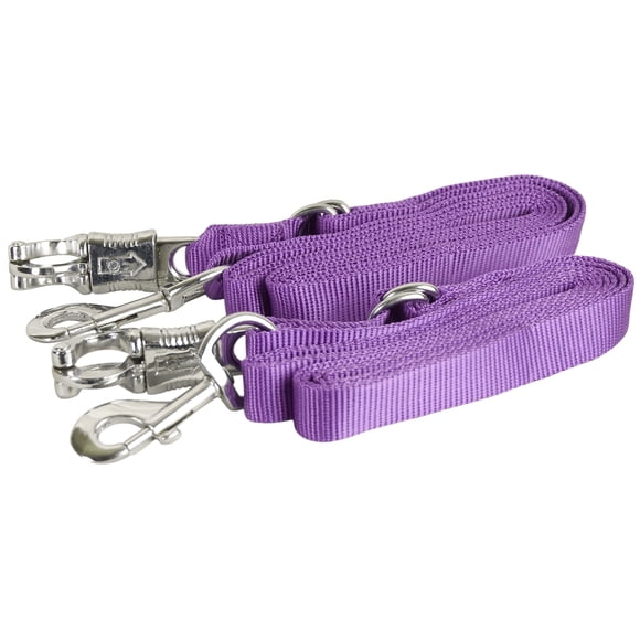 Par de corbatas cruzadas de nailon Leash Gatsby, 152 a 279 cm, antipánico