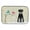 Black Grey, variant on Caroline's Treasures Christmas Presents between Friends Standard Schnauzer Black Dish Drying Mat