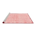thumbnail image 2 of Ahgly Company Machine Washable Indoor Square Abstract Red Modern Area Rugs, 8' Square, 2 of 4