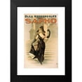 thumbnail image 2 of Anonymous 17x24 Black Modern Framed Museum Art Print Titled - Olga Nethersole's Version of Sapho by Clyde Fitch. (1900), 2 of 5