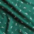 thumbnail image 1 of Soimoi Floral & Leave Printed, Poly Canvas Fabric, Decor Sewing Fabric by The Yard 56 Inch Wide,Decorative Fabric for Curtains Tote Bags, White & Green, 1 of 5