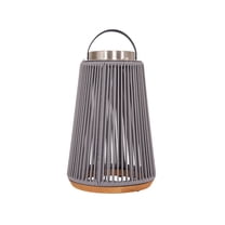 Craftmade - Sea Scape 22 in. Solar LED Portable Outdoor Rechargeable Stainless Steel Finish Table Lamp