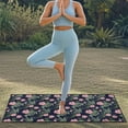 thumbnail image 3 of KUIFORTI Multi-Use Car Seat Cover Running Towel - Premium Microfiber Protector for Sedans/Trucks/SUVs/Vans (Yoga Mat, Sweat Towel, Car Accessories), Tropical Flower Leaf, 3 of 8