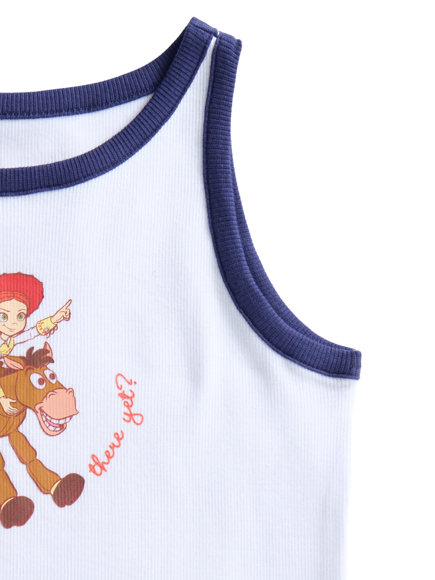 Toy Story Girls Are We There Yet Ringer Graphic Tank Top, Sizes 4-16