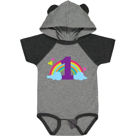

Inktastic 1st Birthday Rainbow Gift Baby Girl Bodysuit