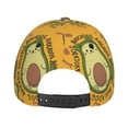 thumbnail image 6 of Daiia Avocado Dog print Baseball Cap Men Women Golf Dad Hat Adjustable Original Classic Low Profile Hat Unconstructed Plain Cap, 6 of 9