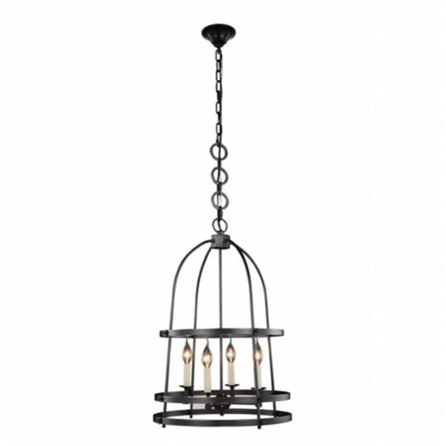 Baltic Bronze Pendant Lamp, 28 x 18 in.