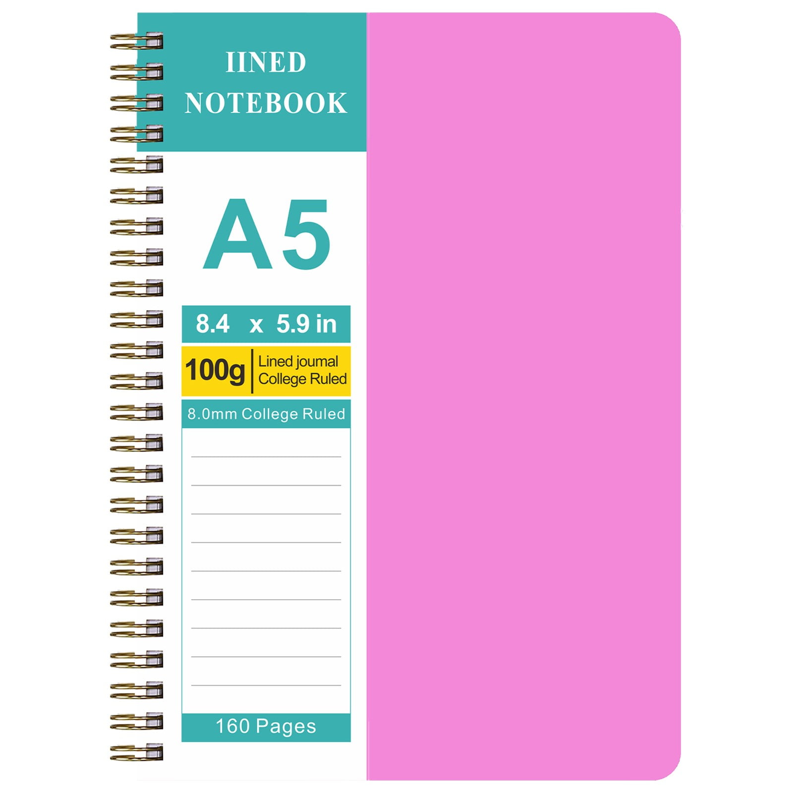 Clearance Sale Hard-Shell Cover Notebook Journal with Removable Dividers Tabs With Top Notepad With Paper Pens for Schools Travel Study Notes Pages To-Do List for Note Taking for Gift