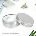 thumbnail image 2 of Lot de 40 Boîtes Rondes en Aluminium à Vis - Couvercle à Vis en Aluminium, Contenant Rond en Étain, Bouteille, 2 of 7