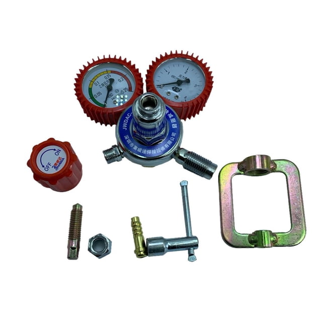 Válvula Reguladora De Acetileno De De Latón Sólido Para s De Corte De Gas De Soldadura shamjiam Regulador de oxígeno y acetileno