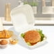 thumbnail image 4 of 50PC Disposable Pulp Bento Boxes Cake And Hamburger Boxes With Lids Food Containers, 4 of 5