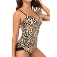 thumbnail image 3 of MISS MOLY Thong Bodysuit Shapewear for Women Tummy Control Fajia Backless Body Shaper Built-in Bra, 3 of 4