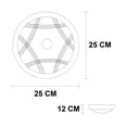 thumbnail image 5 of Lámpara De Techo, Luz Ideal, Plafón Hexágono Madera., 5 of 5