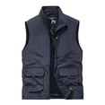 thumbnail image 2 of Birdeem Mens Work Clothes Jacket Solid Color Stand Collar Multiple Pockets Outdoor Sports Photography Leisure Coat, 2 of 9