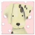 thumbnail image 1 of Arte de pared Oopsy Daisy Radley Dálmata lienzo rosa polvo, 1 of 1