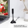 thumbnail image 4 of Micrófono Escritorio USB para Computadora Cuello Cisne Con Soporte Transmisión en Vivo, 4 of 4