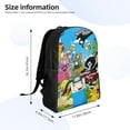 thumbnail image 2 of Adventure Time Backpack, Large Capacity Bookbag For College Travel Daily, 16.1x11.8x6.5 Inch, 2 of 8