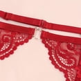thumbnail image 4 of Women Lace Garter Belt Sexy Bra Garter Belt Panties Socks Suspender Belt Set, 4 of 7