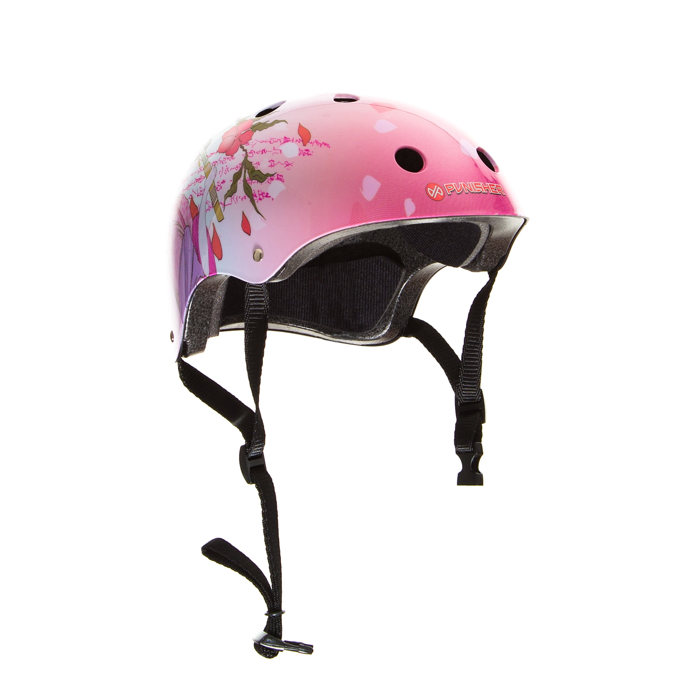 Punisher Samurai Skateboard Helmet, Medium, Youth