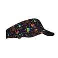 thumbnail image 2 of Disketp Rainbow Jellyfishes Sun Visors for Women Men Unisex Tennis Golf Visor Hat Adjustable Summer Hats Sport Outdoor Visor Hat UV Protection Cap, 2 of 8