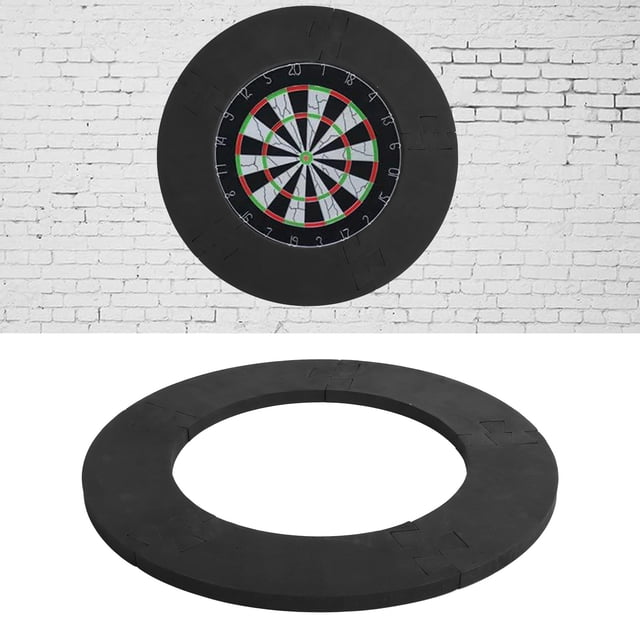 Surro de pared de Dartboard, Guía de Posiciónis anillo Ligero de Proteccióne de Tablero de Dardos 5 piezas extra extra para salas de juegos
