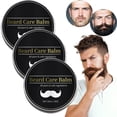 thumbnail image 1 of 1P C/2Pcs/3Pcs Beard Balm Beard Softening Leave In Balm With Beard Brush Anti Itch Beard Balm Organic Beard Conditioner For Softening Stops Itch Grows, Skincare Lotion, 1 of 9