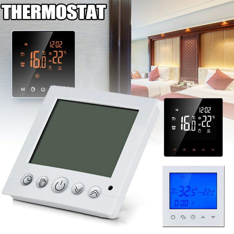 Buy Floor Heating Room Thermostat AC220 Temperature Controller With 3  Meters Sensor by Just Green Tech on Dot & Bo