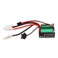 thumbnail image 2 of ESC RC cepillado negro verde 65A impermeable antiinterferencias ESC para control remoto coche barco, 2 of 14