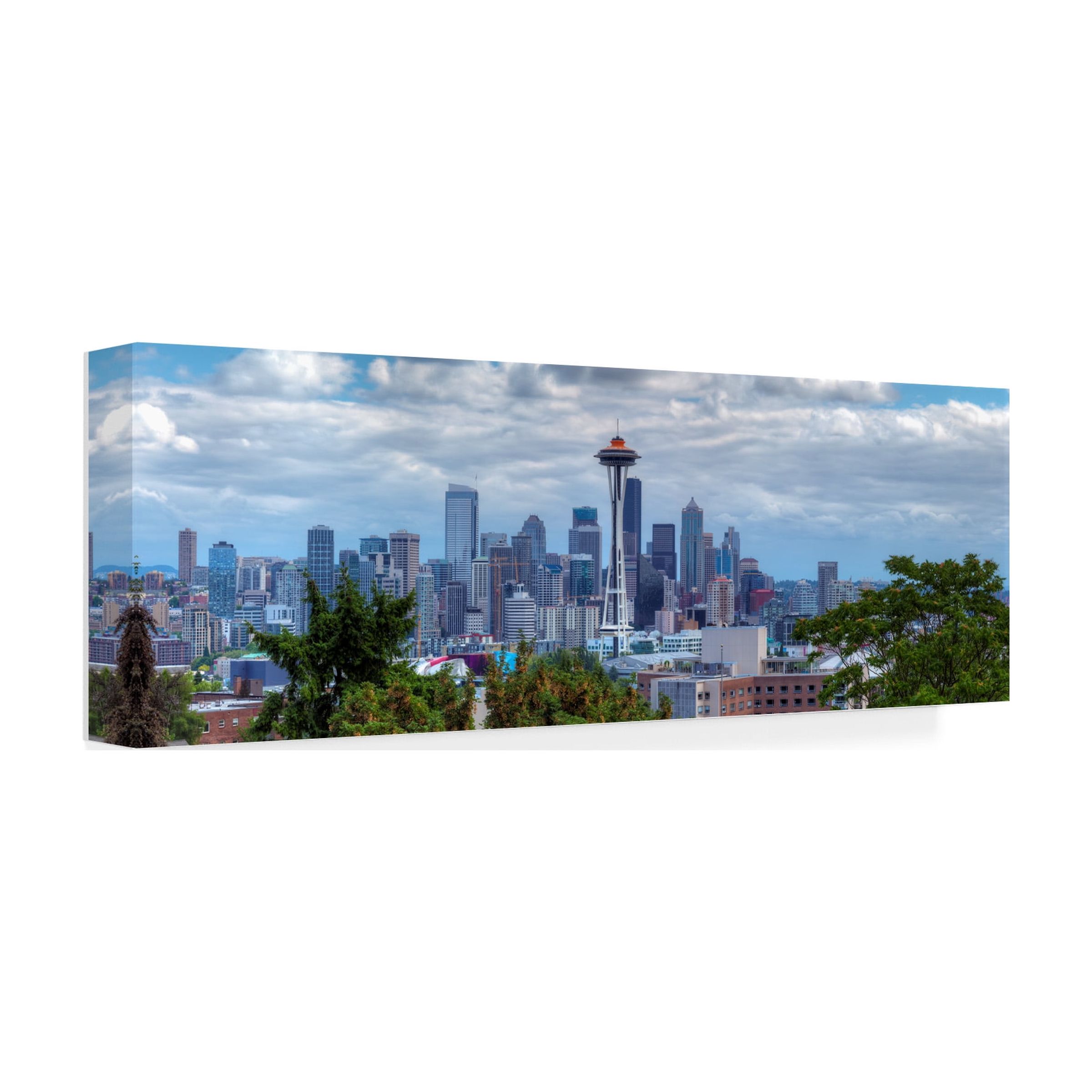 Trademark Fine Art 'Seattle' Canvas Art by Doug Cavanah
