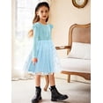 thumbnail image 5 of Arshiner Girl Dress Toddler Tutu Velvet Tulle Long Sleeve Special Occasion Dresses, 5 of 6