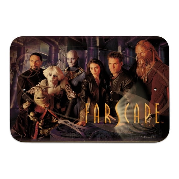 Farscape Crew Group Shot With Logo Home Business Office Sign